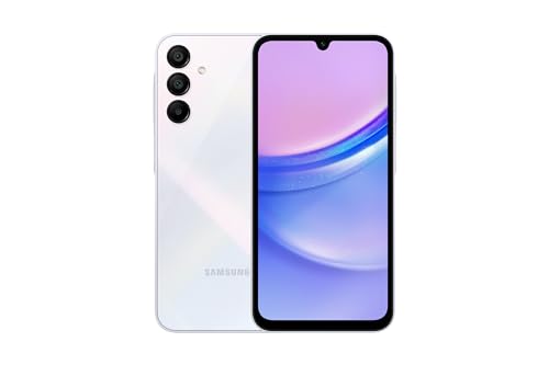 Samsung Galaxy A15 LTE, Android Smartphone, Dual SIM Mobile Phone, 6GB RAM, 128GB Storage (Light Blue)