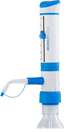 MICROLIT - SCITUS BottleTop Dispenser, Lab Equipment for Safely and Precisely Dispensing Research Chemicals, Oils, Solvents and Reagents from Lab Bottles/Containers (0.5-5ml)