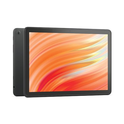 Amazon Fire HD 10 tablet (newest model), built for relaxation, 10.1&quot; vibrant Full HD screen, octa-core processor, 3 GB RAM, 32 GB, Black