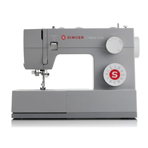 SINGER Heavy Duty 4423 High Speed Sewing Machine with Accessory Kit | Strong Motor With Enhanced Piercing Power, 97 Stitch Applications, Full Metal frame, 1-step Buttonhole &amp; LED Light