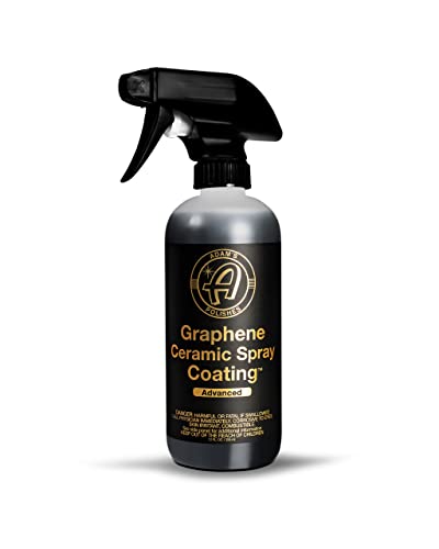 Adam&#039;s Advanced Graphene Ceramic Spray Coating (12oz) - 18+ Month Sprayable Graphene Oxide Ceramic Coating for Cars, Boats, RV&#039;s &amp; Motorcycle | Adds Extreme Gloss, Depth, Shine &amp; Protection