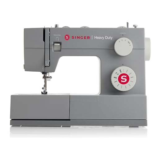 SINGER Heavy Duty 4411 High Speed Sewing Machine with Accessory Kit | Strong Motor With Enhanced Piercing Power, 69 Stitch Applications, Full Metal frame, 4-step Buttonhole &amp; LED Light