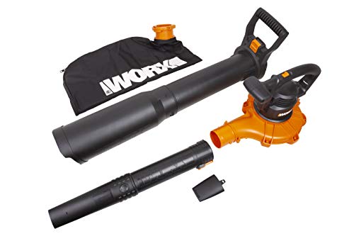 WORX WG518 Electric Blower/Mulcher/Vac, 12 Amp, 10&quot; x 11&quot; x 40&quot;